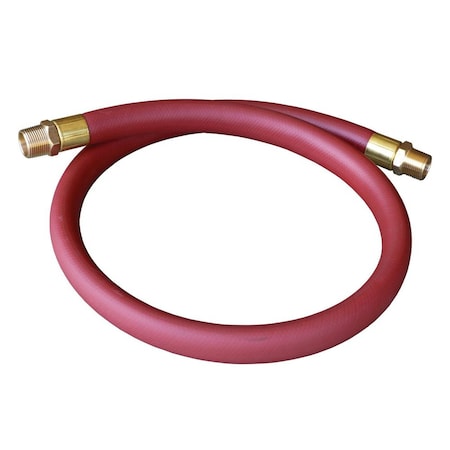 Reelcraft 1in x 4 ft. Low Pressure Air/Water Inlet Hose S601027-4